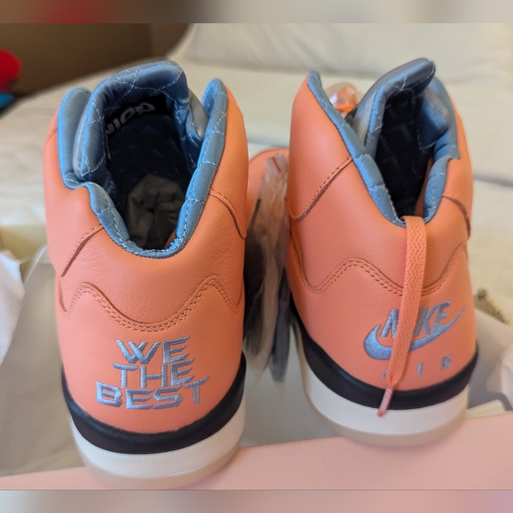 DV4982-641 Nike Air Jordan 5 Retro DJ Khaled We The Best Crimson Bliss (Men's) - Picture 10 of 16